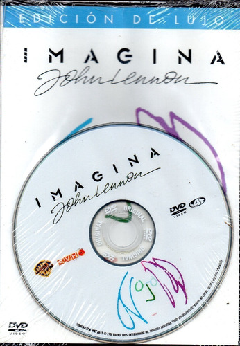 Imagina John Lennon - Dvd Nuevo Original Cerrado - Mcbmi