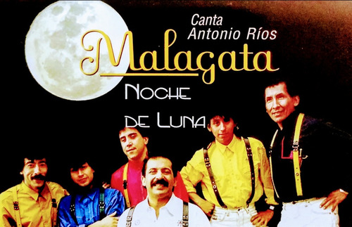 Malagata Casete Último Noche De Luna Canta António Ríos 