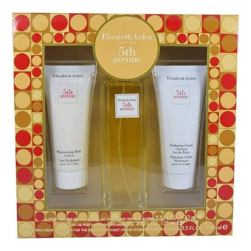 Elizabeth Arden 5ta Avenida 5th Avenue Set 3 Pzs Eau De Parfum 125 ml Para  Mujer