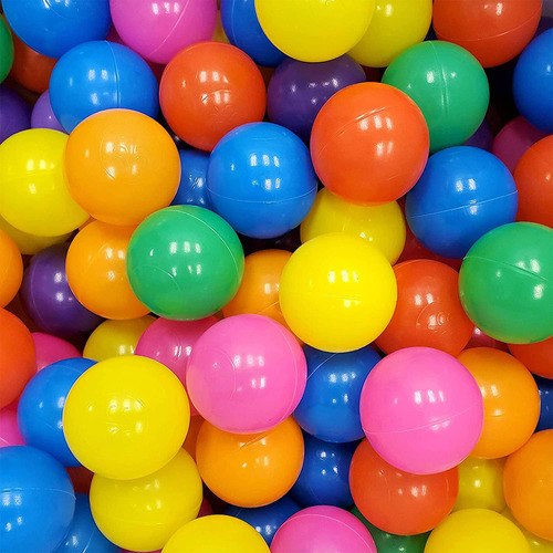 Bebikim Pelotas Para Ninos, 500 Bolas De Juego De Plastico P