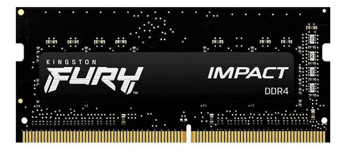 Memoria Ram Sodimm Ddr4 Kingston 16gb Fury Impact 3200mhz