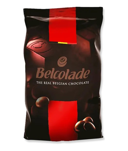 Cobertura De Chocolate Belcolade Amargo 55% Cacao 1kg