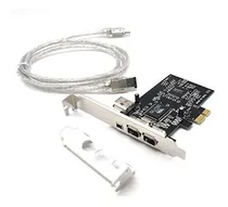 Comprar Tarjeta De Expansión Firewire Padarsey Pcie De 3 Puertos 139