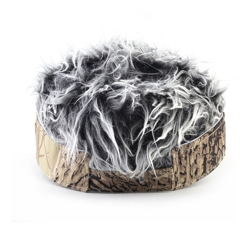 Gorra De Béisbol De Pelo Falso Para Hombre, Visera Exterior