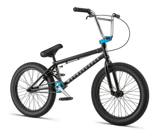 Bicicleta Bmx We The People Crysis ¡full Cromo! Negra Pro