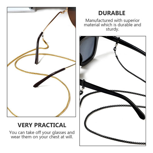 4 Piezas De Correa Para Gafas Creativas, Cadena De Gafas Chi