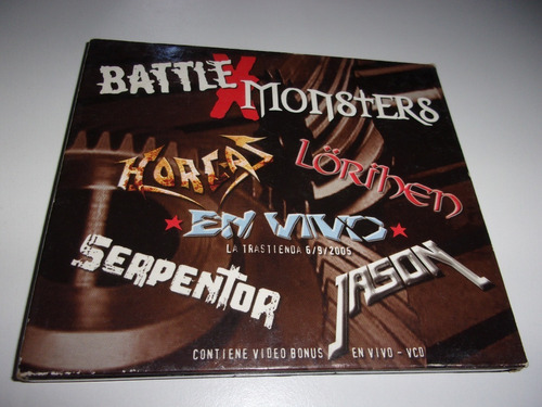 Cd Battle Monsters Horcas Lorihen Jason Serpentor 35e