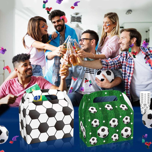 (02 #mold) Cajas Para Regalos De Fútbol, Cajas De Regalo Con