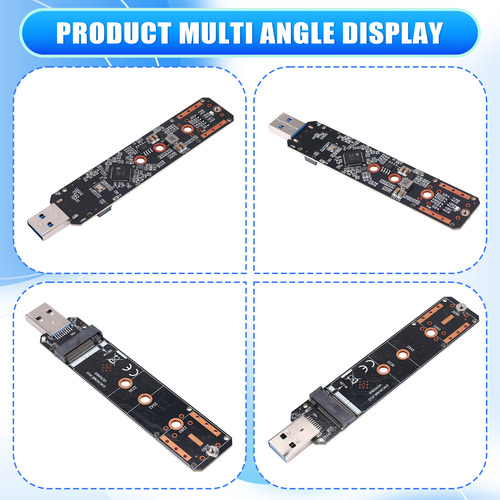 Adaptador M.2 Nvme Ssd A Usb3.2 Gen2 De 10 Gbps Adaptador M.