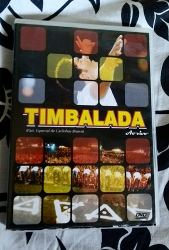 Dvd Timbalada Ao Vivo Part. Especial Carlinhos Brown 