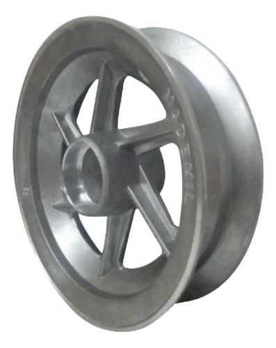 Roda Aro De Aluminio Aro 8 Com Rolamento 6 Raios (kit 04 Pc)