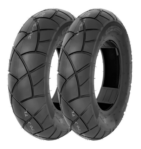 Llantas Timsun 130/90-10 70j + 120/90-10 66j Ts-636 Tubeless