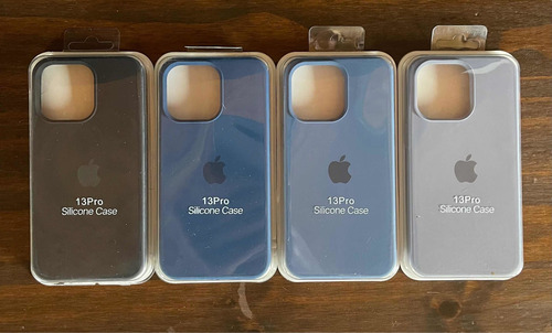 Imagen 10 de 10 de Silicone Case Para iPhone 13 Pro Original Afelpada 13pro