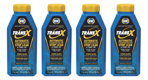 Paq 4 Liquido Sellador Fugas Para Transmision Autos Trans X