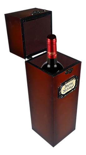 Imagen 2 de 5 de C&h Cava Elegante Estuche De Madera Diseño Para Una Botella