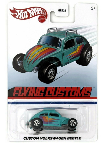 Hot Wheels Custom Volkswagen Vw Beetle Flying Customs Fusca