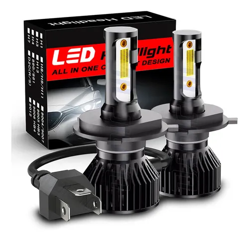 Dp. H4 Blanco Kit Faros Led Luz Alta Y Baja Para Hyundai