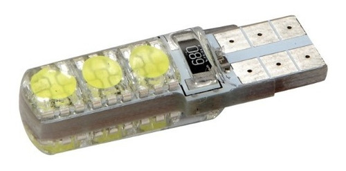 Imagen 2 de 6 de Led Posicion Lampara Piojito Silicona Gel Canbus T10 El Par