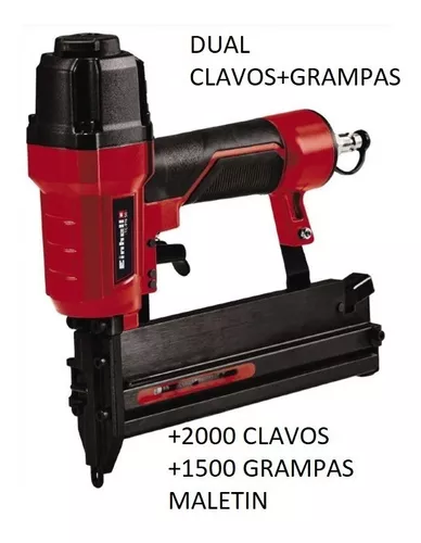 Grapadora Eléctrica 220-240 V con Pistola de Clavos para Tapizados