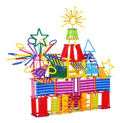 Children Stacking Game Toys Diy Splicing