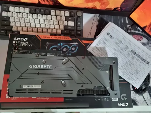 Placa De Video Radeon Gigabyte Rx 7800 Xt 16 Gb, Com Nf | MercadoLivre