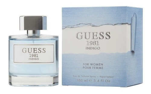 Perfume 1981 Indigo De Guess Mujer 100 Ml Edt Original
