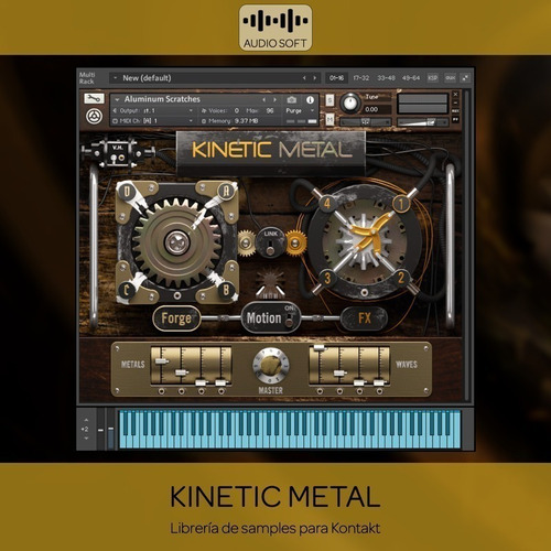 Librerias Kontakt - Kinetic Metal