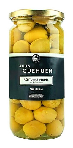  Aceitunas Verdes En Salmuera Quehuen X200 Grs