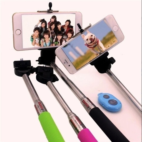 Pau De Selfie - Bluetooth Para Smartphon Com Controle Remoto