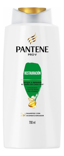  Pantene Shampoo 2 En 1 Restauracion 700 Ml