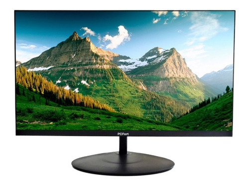 Monitor PCFort T215 led 21.5" preto 110V/220V