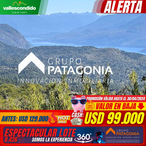 Valor En Baja!!! / Lote En Venta En San Martín De Los Andes, Vallescondido -club De Campo-