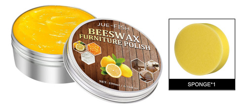 Esmalte Para Muebles Beeswax, Esponja Reparadora De Cera Par