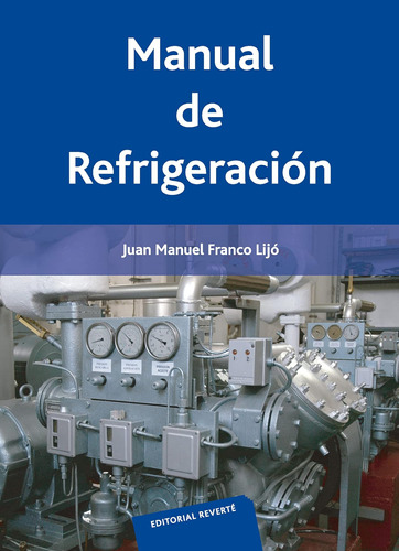 Libro: Manual De Refrigeración (spanish Edition)