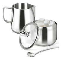 Comprar Set De Azúcar Y Crema, Recipiente Para Azúcar Y Espuma De Le