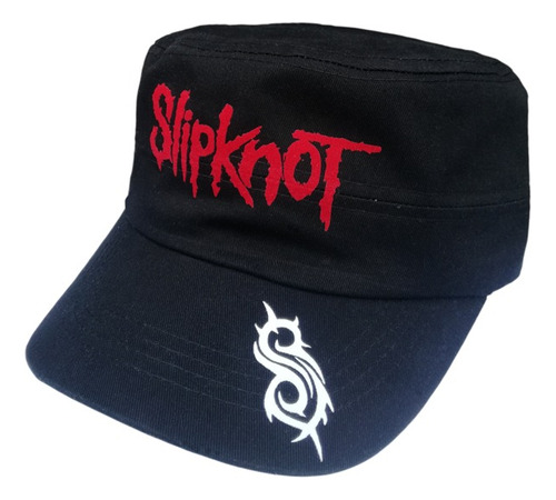 Gorra Cachucha Slipknot Táctica Militar Plana Rock