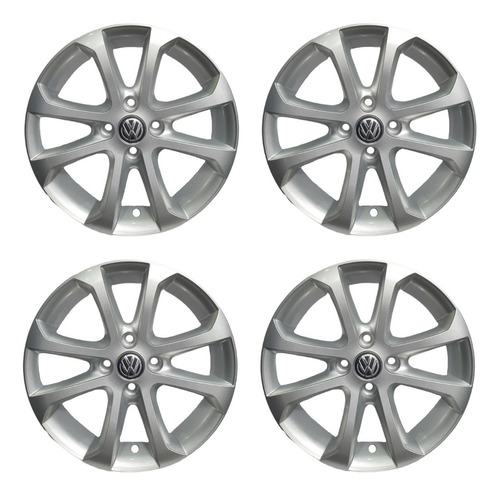 Combo X4 Llantas R15 Vw Up Gol Voyage Trend R10 (4x100)