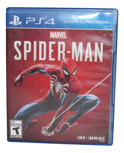 Spiderman - Playstation 4  (Reacondicionado)