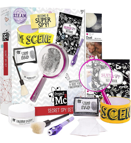 Project Mc2 Fingend Play Super Spy Gear Stem Science Kit, Co