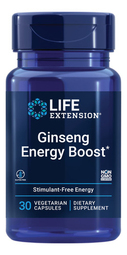 Suplemento Life Extension Ginseng Energy Boost Fermentado As