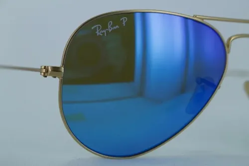 Lentes ray ban azul espejo hotsell