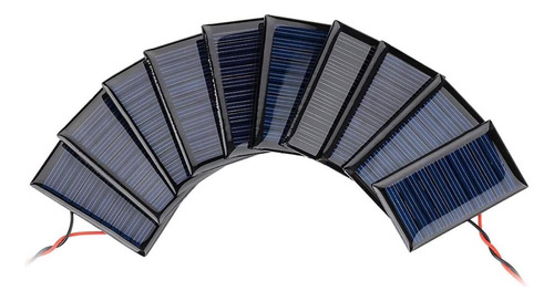 Mini Paneles Solares 5 V 30 Ma Materiales Juguete Eléctrico,