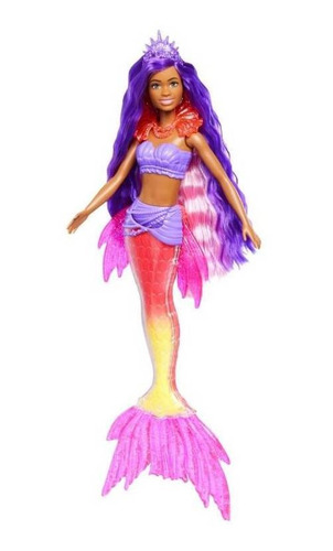 Barbie Muñeca Sirena Brooklyn Power Mermaid