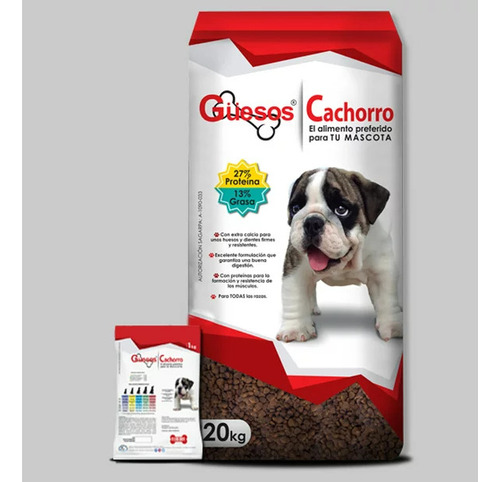 Alimento Para Perros Güesos Cachorro 20 Kg Oferta