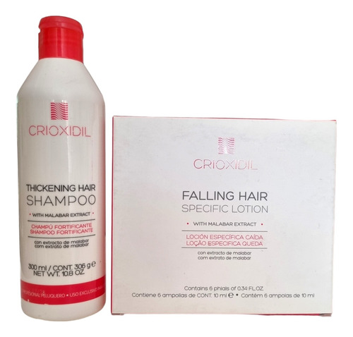 Crioxidil Tratamiento Profesional Anticaída De Cabello 