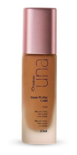 Base Matte Gold Natura Una - Pronta Entrega | Parcelamento sem juros