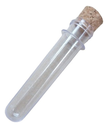 Tubete Acrílico 13cm Com Tampa Rolha - Didartsml Festas