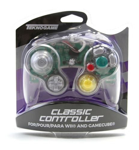 Control Gamecube Teknogame Transp ( Gamecube / Wii U / Wii )