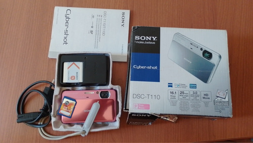 Negociable Camara Sony Cybershot Dsc-t110