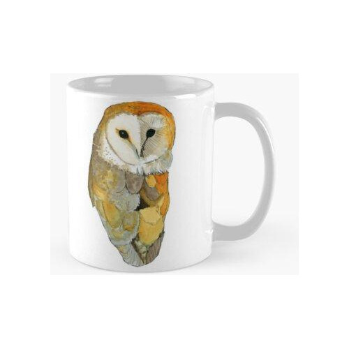 Taza Búho Acuarela Pintura Png Calidad Premium